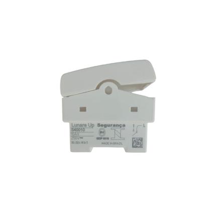Imagem de Kit 6x Interruptor Branco Simples Lunare Up Schneider S40010