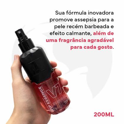 Imagem de Kit 6x Loção Pós Barba Vip Essence V7 200ml Alfa Looks