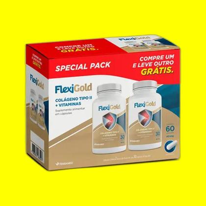 Imagem de Kit 6x Vitamina Pack com 2 Flexigold 60 cps - HERBAMED
