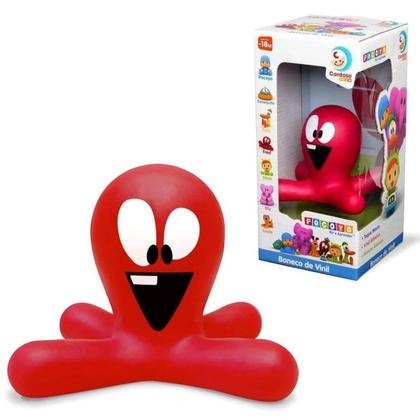 Imagem de Kit 7 Bonecos Turma do Pocoyo de Vinil Pocoyo, Pato, Elly, Sonequita, Loula, Nina e Fred Cardoso Toys