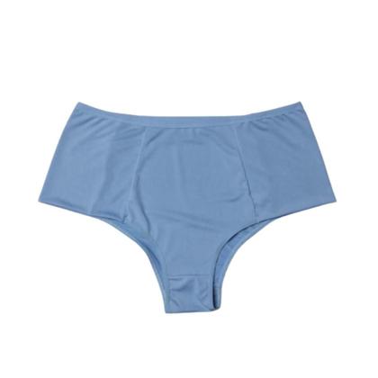 Imagem de Kit 7 Calcinhas Sortidas Cós Alto Pala Dupla Forro Algodão Feminina Confortável Adulto