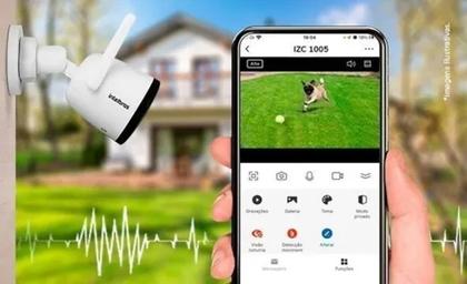 Imagem de Kit 7 Câmeras Wifi Interna E Externa C/ Nvd 8 Canais Hd 1tb