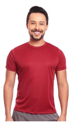 Imagem de Kit 7 Camisas Básicas Masculina Dry Fit Lisa Tradicional