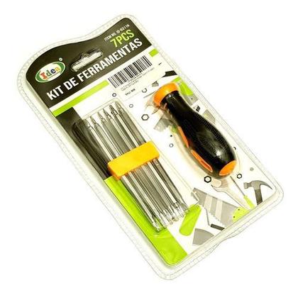 Imagem de Kit 7 Chaves Ferramentas 10em1 P/ Abrir Note Pc Brinquedos