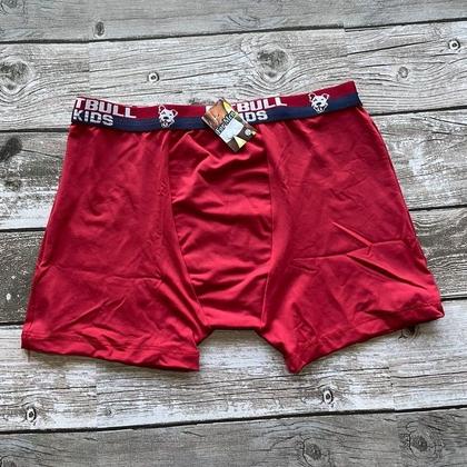 Imagem de Kit 7 Cueca Box Infantil Juvenil Menino Lisa Tamanho 02 A 12 Anos Elástico