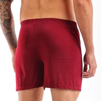 Imagem de Kit 7 Cuecas Samba Canção Shorts Algodão Pijama De Dormir Conforto Premium  do P ao GG