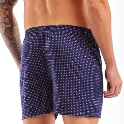 Imagem de Kit 7 Cuecas Samba Canção Shorts Algodão Pijama De Dormir Conforto Premium  do P ao GG