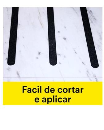 Imagem de Kit 7 FITAS ANTIDERRAPANTE ADESIVA 50MMx5MTS