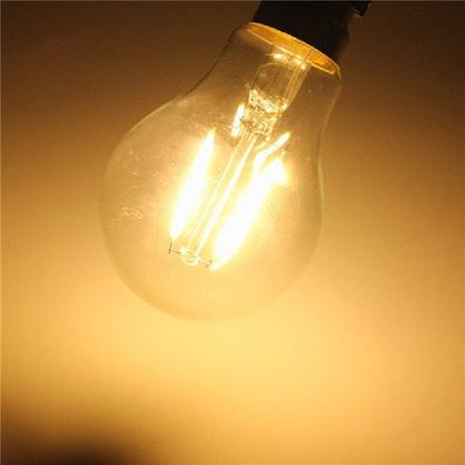 Imagem de Kit 7 Lâmpadas Led Filamento 4W A60 Vintage Retro Luz Âmbar