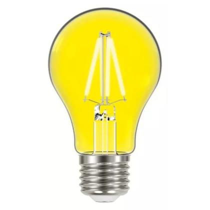 Imagem de Kit 7 LEDs Taschibra Lâmpada Amarela Com Filamento Autovolt