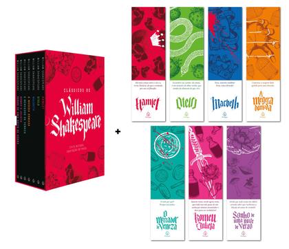 Kit 7 livros - Box Classicos de William Shakespeare - Principis