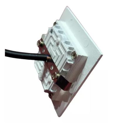 Imagem de Kit 7 Mini Spot Quadrado Embutir Led 3w 3000k Bivolt