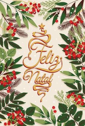 Imagem de Kit 7 Panos de Copa Estampado Natal 40x60cm Lepper