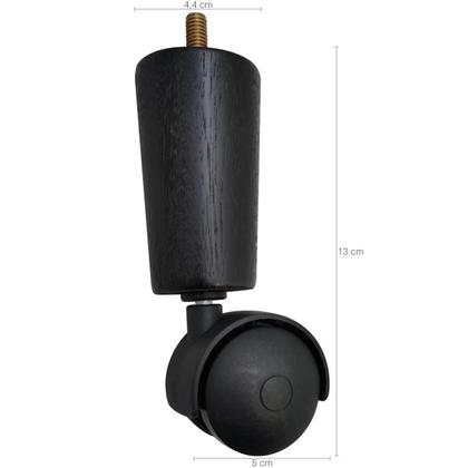 Imagem de Kit 7 Pe De Cama Box Casal Rodinhas Para Moveis Pé Para Cama