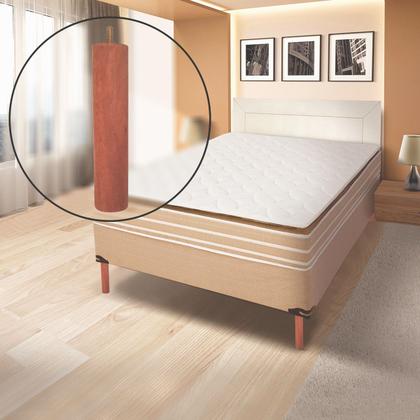 Imagem de Kit 7 Pe Para Cama Box Casal Pés De Madeira 20cm Pé Palito Pés Para Móveis Mel