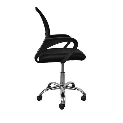 Imagem de Kit 7 Peças com Uma Mesa de Reunião e 6 Cadeiras de Escritório Tela Mesh Espresso Móveis