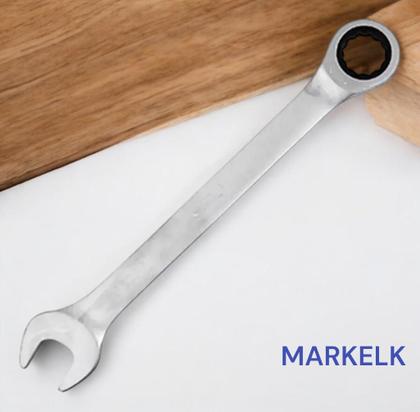 Imagem de Kit 7 Peças Jogo Chave Ferramenta Combinada Catraca Boca -Q-2916