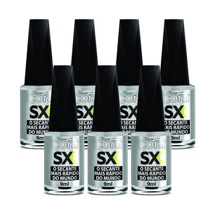 Imagem de Kit 7 Sx Secante Ultra Rápido 9Ml - Cora