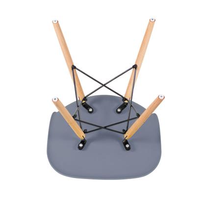 Imagem de Kit - 7 x cadeiras Charles Eames Eiffel DSW - Base de madeira clara