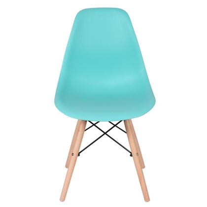 Imagem de Kit - 7 x cadeiras Charles Eames Eiffel DSW - Base de madeira clara