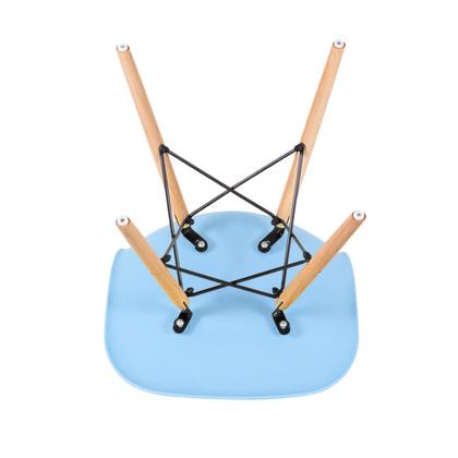 Imagem de Kit - 7 x cadeiras Charles Eames Eiffel DSW - Base de madeira clara