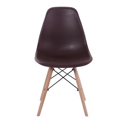 Imagem de Kit - 7 x cadeiras Charles Eames Eiffel DSW - Base de madeira clara