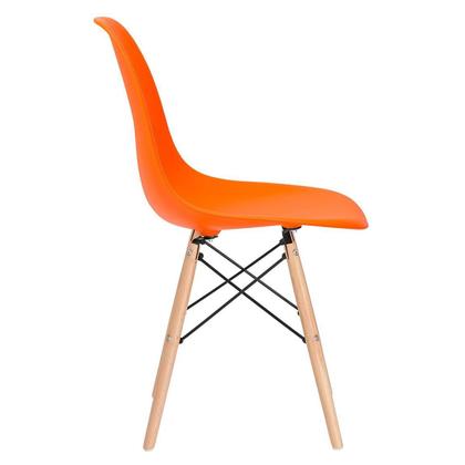 Imagem de Kit - 7 x cadeiras Charles Eames Eiffel DSW - Base de madeira clara