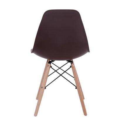 Imagem de Kit - 7 x cadeiras Charles Eames Eiffel DSW - Base de madeira clara