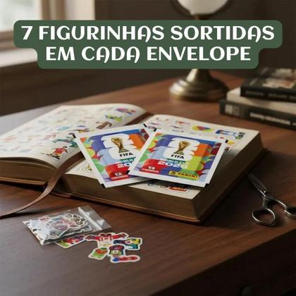 Imagem de Kit 70 Figurinhas Da Copa Do Mundo 2026 Panini Word Cup