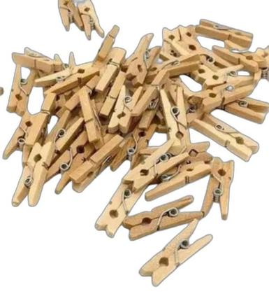 Imagem de Kit 720 Qualidade Prendedor Pregador Madeira Pendurar Roupa