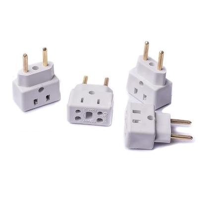 Imagem de Kit 8 Adaptador de Tomada Ultra Resistente Secador Air Fryer Microondas Geladeira Benjamin Bivolt