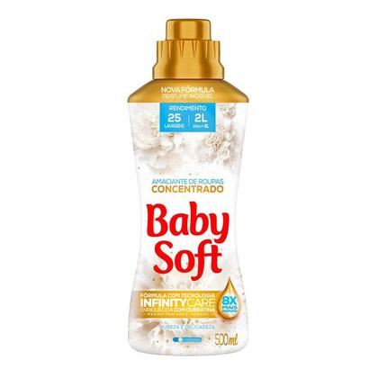 Imagem de Kit 8 Amaciantes Concentrados Urca e Baby Soft 500ml