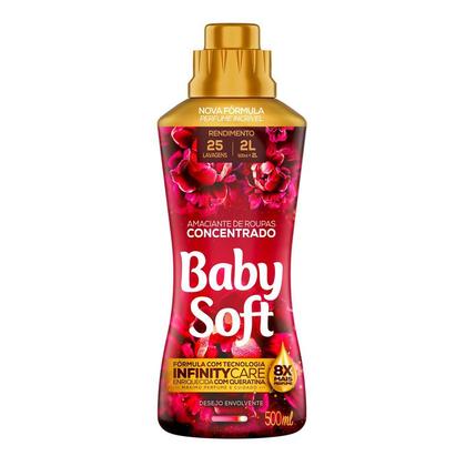 Imagem de Kit 8 Amaciantes Concentrados Urca e Baby Soft 500ml