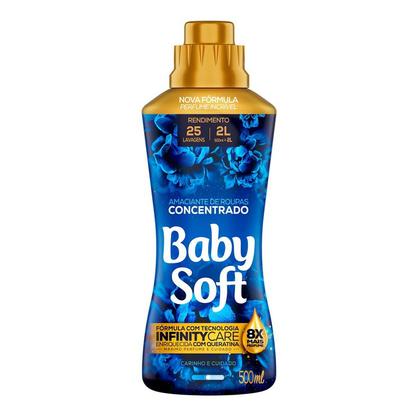 Imagem de Kit 8 Amaciantes Concentrados Urca e Baby Soft 500ml