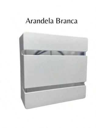 Imagem de Kit 8 Arandelas 2 frisos 2 fachos  Para Fachadas e Jardins , Luminária Decorativa para Parede Externa e Interna Corredor, Jardim, Muro e Piscina