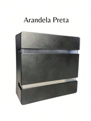 Imagem de Kit 8 Arandelas 2 frisos 2 fachos  Para Fachadas e Jardins , Luminária Decorativa para Parede Externa e Interna Corredor, Jardim, Muro e Piscina