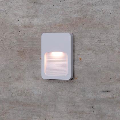 Imagem de Kit 8 Balizador Fit 2W 3000K Bivolt IP65 Branco em ABS