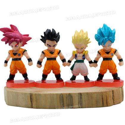 ドラゴンボール DRAGON BALL フィギュアセット Kit 8 Bonecos Action Figure Anime Dragon Ball Z Goku 7cm