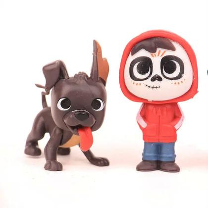 Imagem de Kit 8 bonecos coco a vida é uma festa miniaturas disney