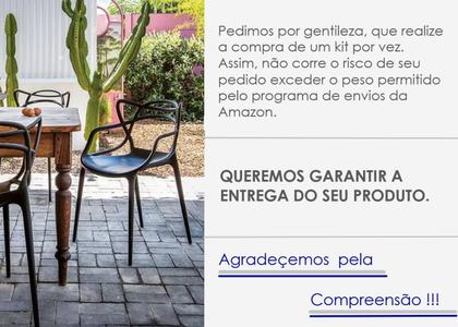 Imagem de kit  8 cadeira Allegra Preta Sala de Jantar e Cozinha 