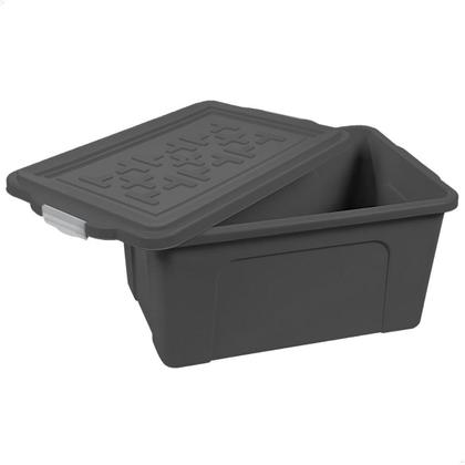 Imagem de Kit 8 Caixas Organizadoras Multiuso Container 70 Litros