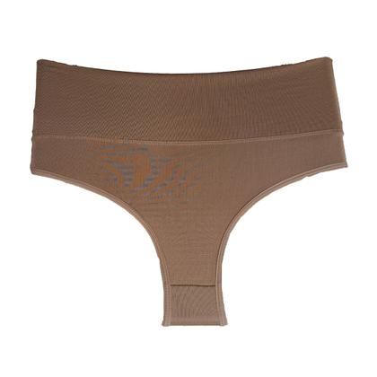 Imagem de Kit 8 Calcinhas Calça Cós Segunda Pele Moda Íntima Feminina