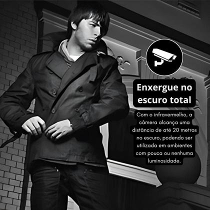 Imagem de Kit 8 Câmera Intelbras Visão Noturna Alta Resolução