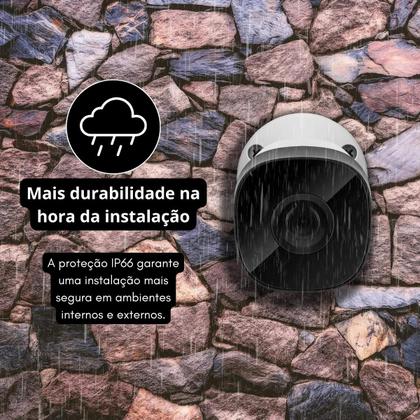 Imagem de Kit 8 Câmera Intelbras Visão Noturna Alta Resolução