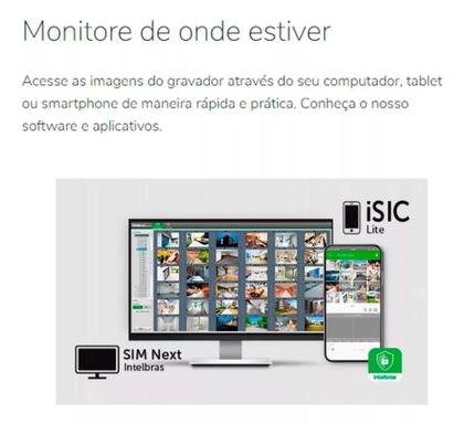 Imagem de Kit 8 Câmeras de Segurança Intelbras Multi Hd 1120b E Dvr 8 Canais 1108c
