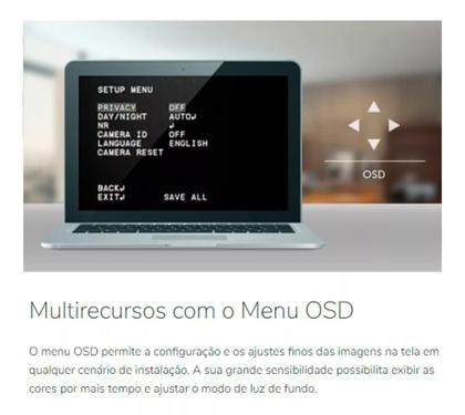 Imagem de Kit 8 Câmeras Intelbras 1120b Intelbras Mhdx 8 Canais 1 Tb
