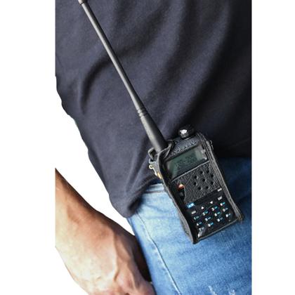 Imagem de Kit 8 Capa com Alça e Clip Para Radio Comunicador UV5R UV5RA