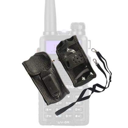 Imagem de Kit 8 Capa com Alça e Clip Para Radio Comunicador UV5R UV5RA