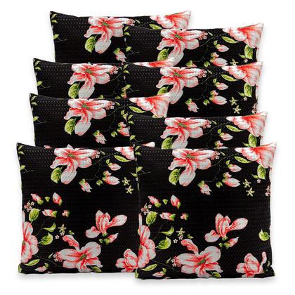 Imagem de Kit 8 Capas de Almofadas Estampadas PIQUET Favinho 40x40 C/ Zíper Decoração Luxo