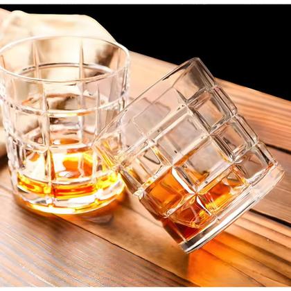 Imagem de Kit 8 Copos Baixo De Whisky Caipirinha Vidro Luxo Bebidas